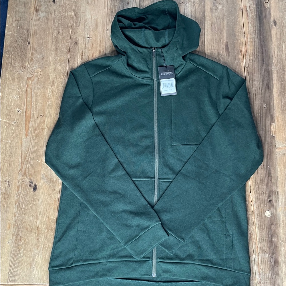 NWT Nau M Hyperspacer Fullzip Hoody Moss Green XL